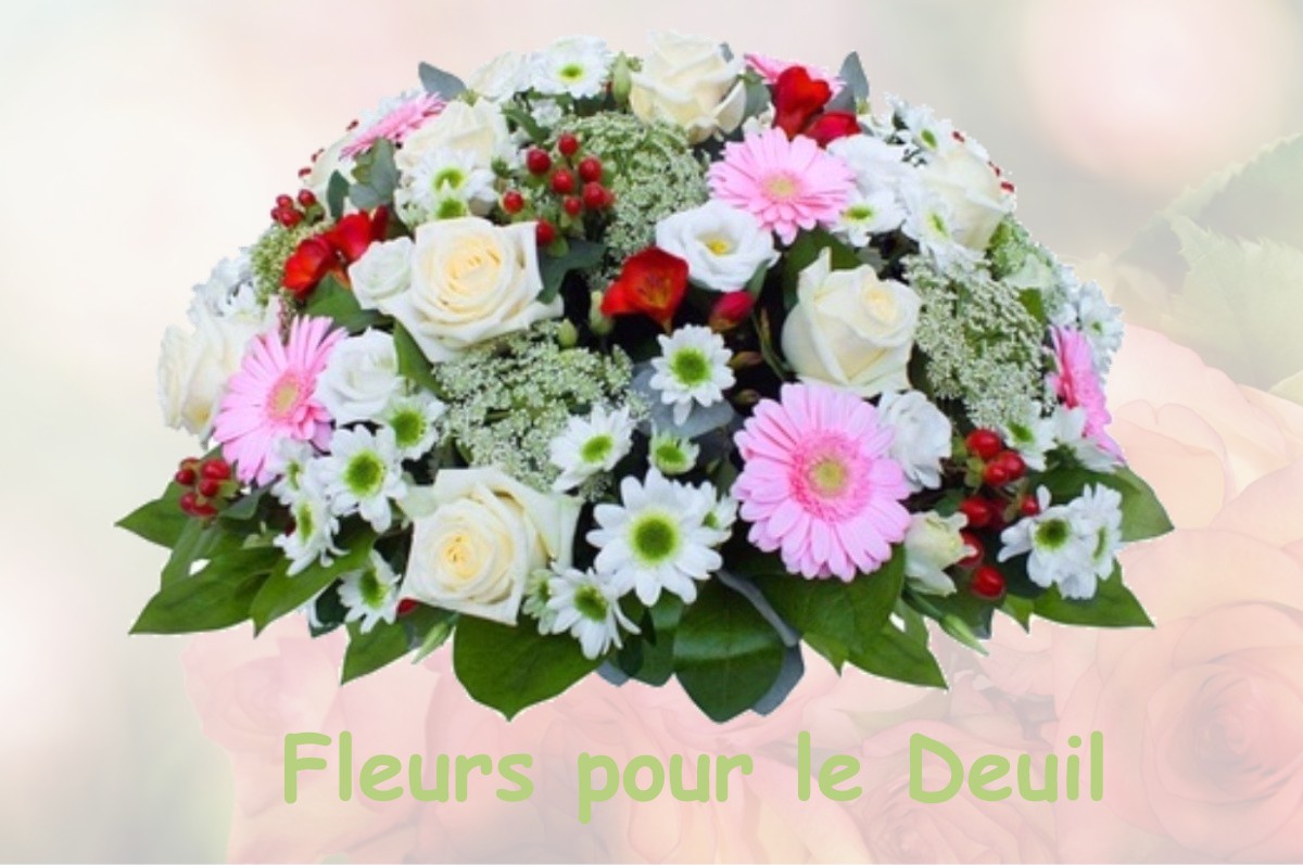 fleurs deuil SAINT-AGNET